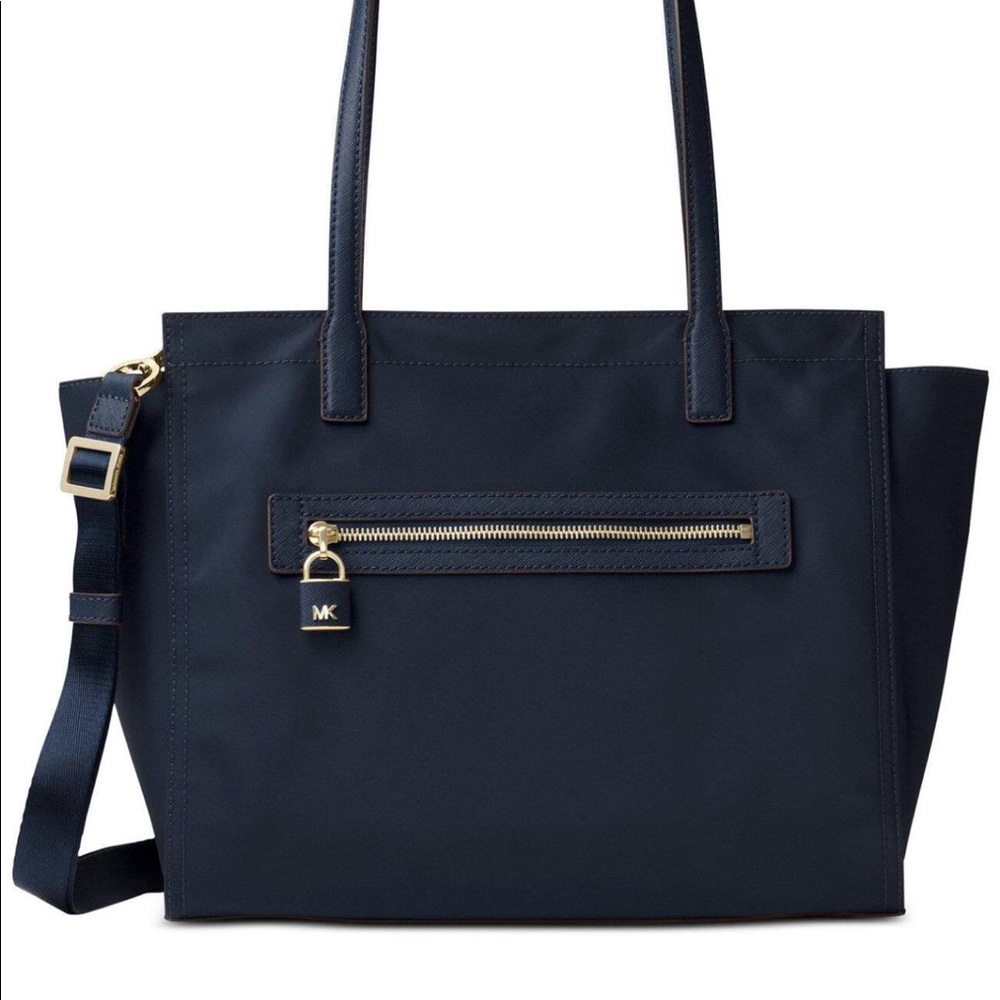 NWT Michael Kors Admiral Navy Shoulder Bag Purse